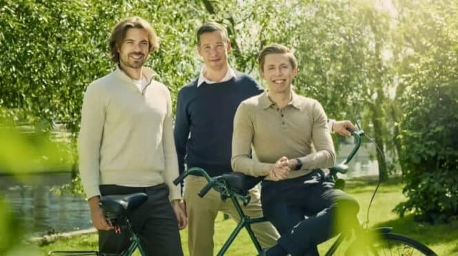 Oliver Astrand, Lukas Saari and Oscar Boldt-Christmas, fundadores de Tandem Health