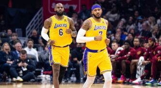 Imagen durante un partido de los Lakers