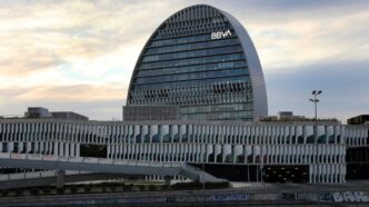 Imagen del edificio de BBVA