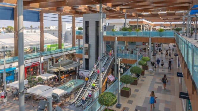 Uno de los centros comerciales de Castellana Properties