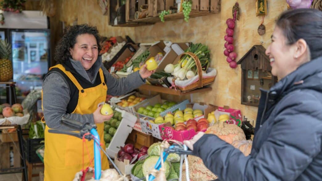Pequeña frutería