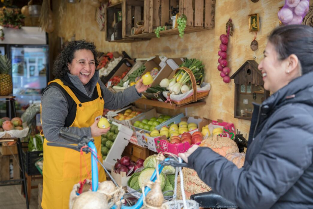 Pequeña frutería