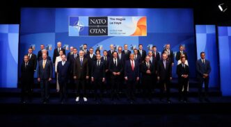Foto de familia de la cumbre de la OTAN