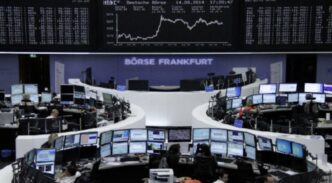 Interior de la Bolsa de Valores de Francfort