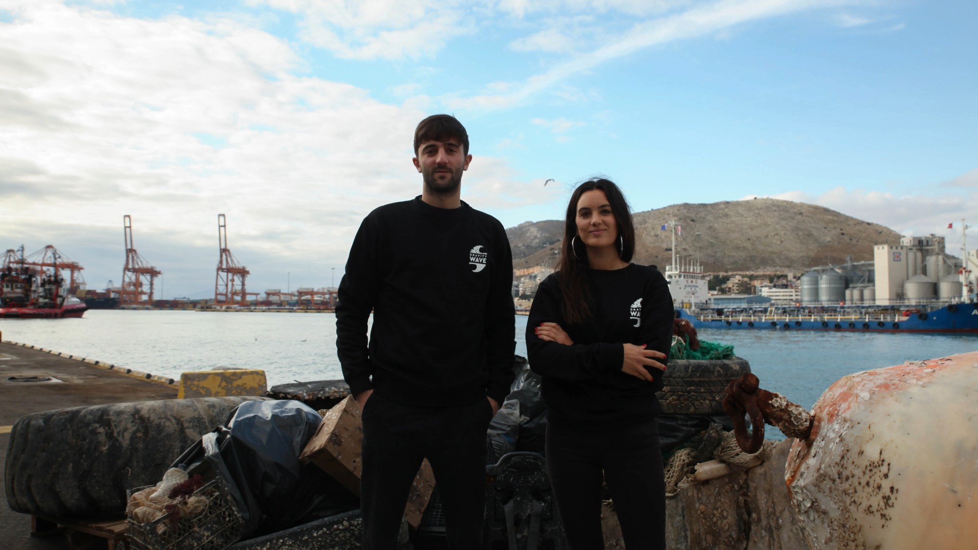Amaia y Julen Rodríguez, fundadores de Gravity Wave