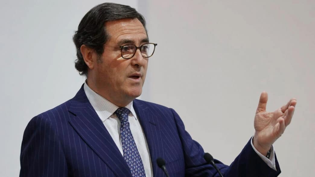 Antonio Garamendi, presidente de la CEOE