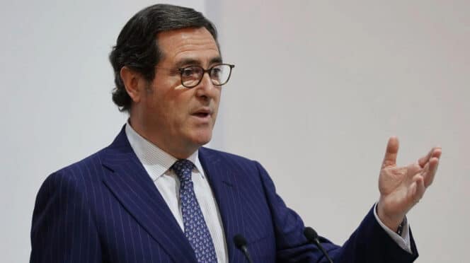 Antonio Garamendi, presidente de la CEOE