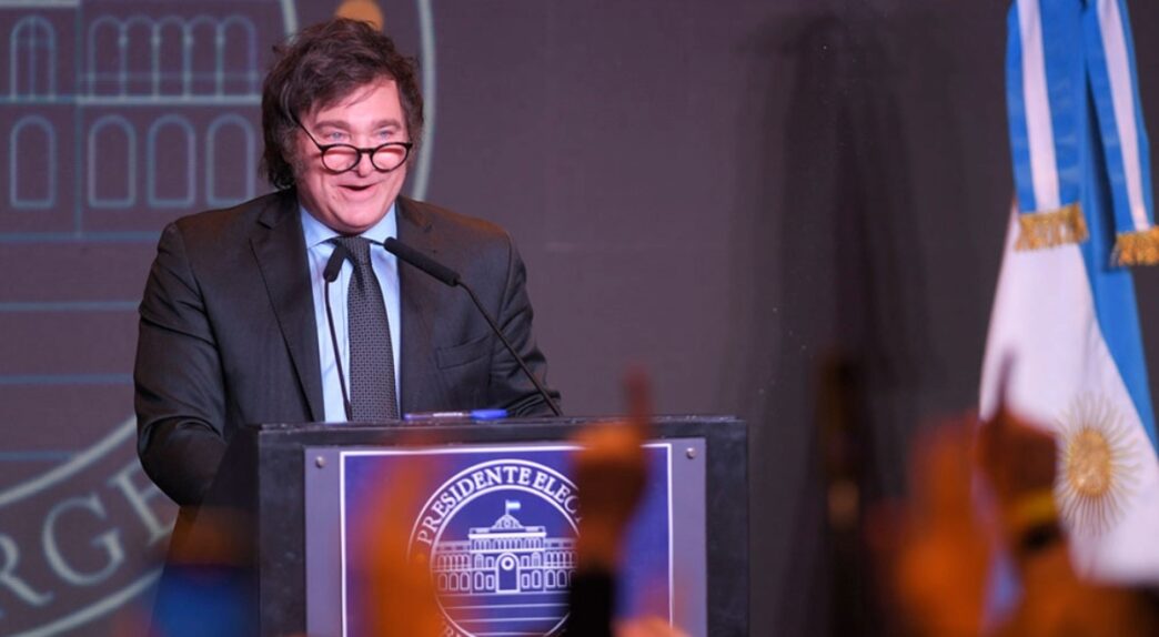 Javier Milei, presidente de Argentina