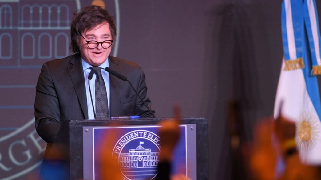 Javier Milei, presidente de Argentina