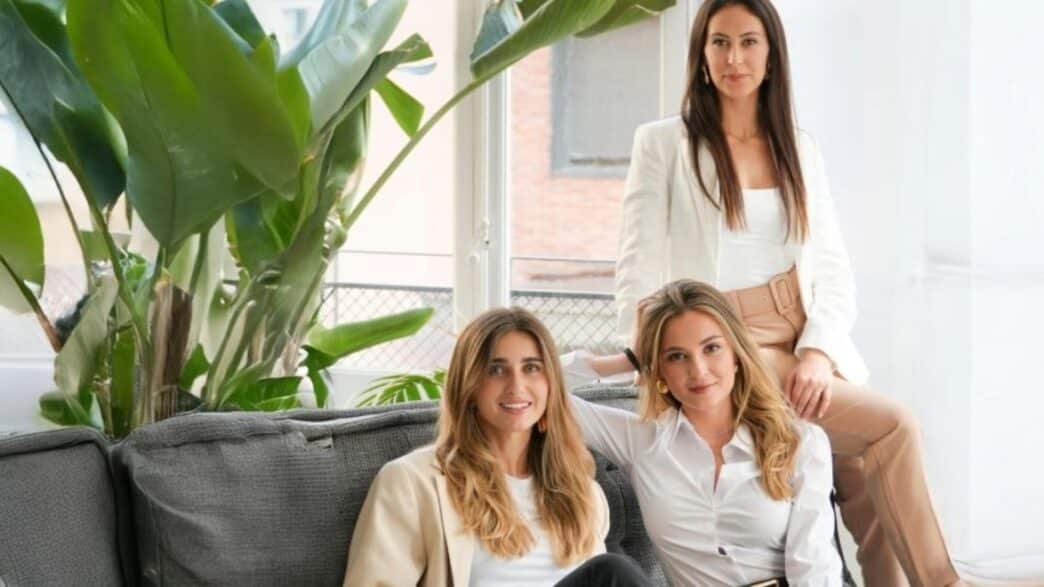 Mar Fondevila Cornadó, Sofia Francés Castellá y Estela Sagarra Sarmiento, fundadoras de Madequa