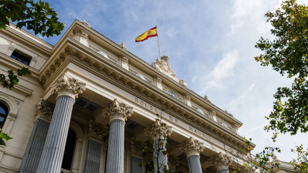 Edificio de la Bolsa de Madrid