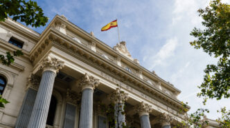 Edificio de la Bolsa de Madrid