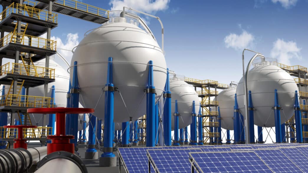 Planta de hidrógeno renovable