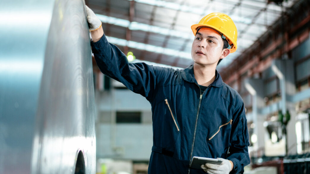 Trabajador siderurgia