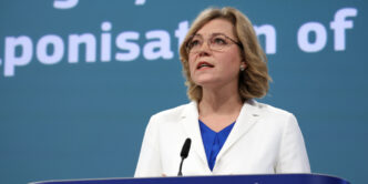 Henna Virkkunen, vicepresidenta ejecutiva de la Comisión Europea