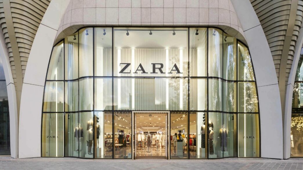 Escaparate de una tienda de Zara