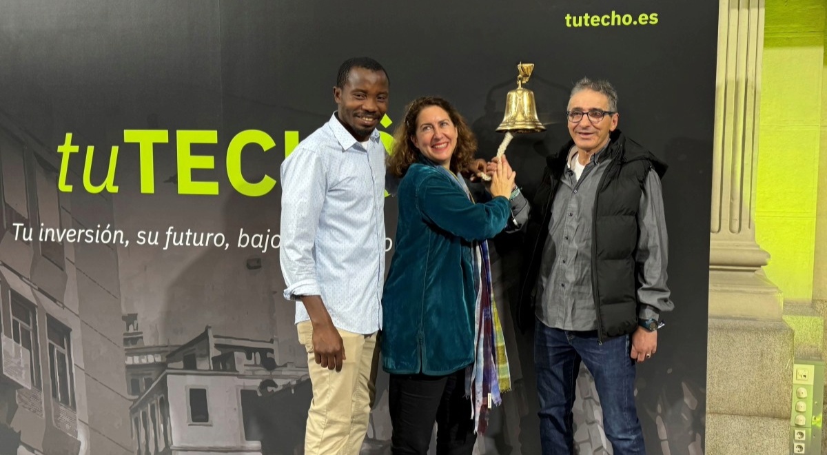 Imagen de la salida a bolsa de tuTECHÔ