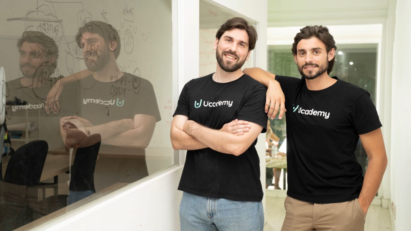 Pablo Prieto Martín-Andino y ramiro Zandrino, fundadores de Ucademy