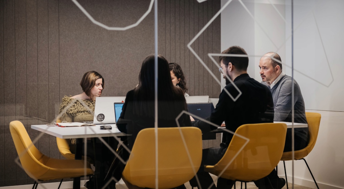 Reunión de equipo : Foto cedida por Conclusion Iberia