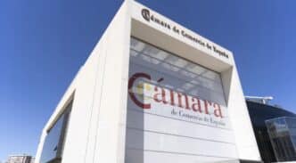 Fachada de la Cámara de comercio de España