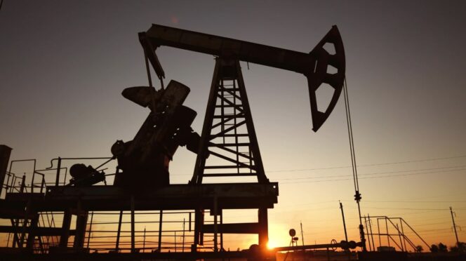 Plataforma de producción petrolífera