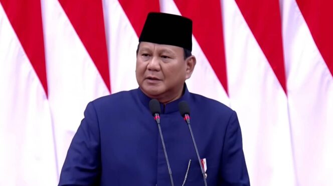 Prabowo Subianto, presidente de Indonesia
