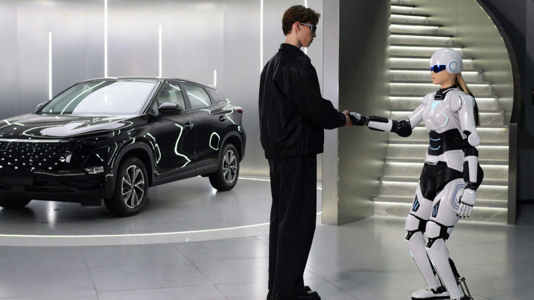 El robot AiMOGA de OMODA & JAECOO