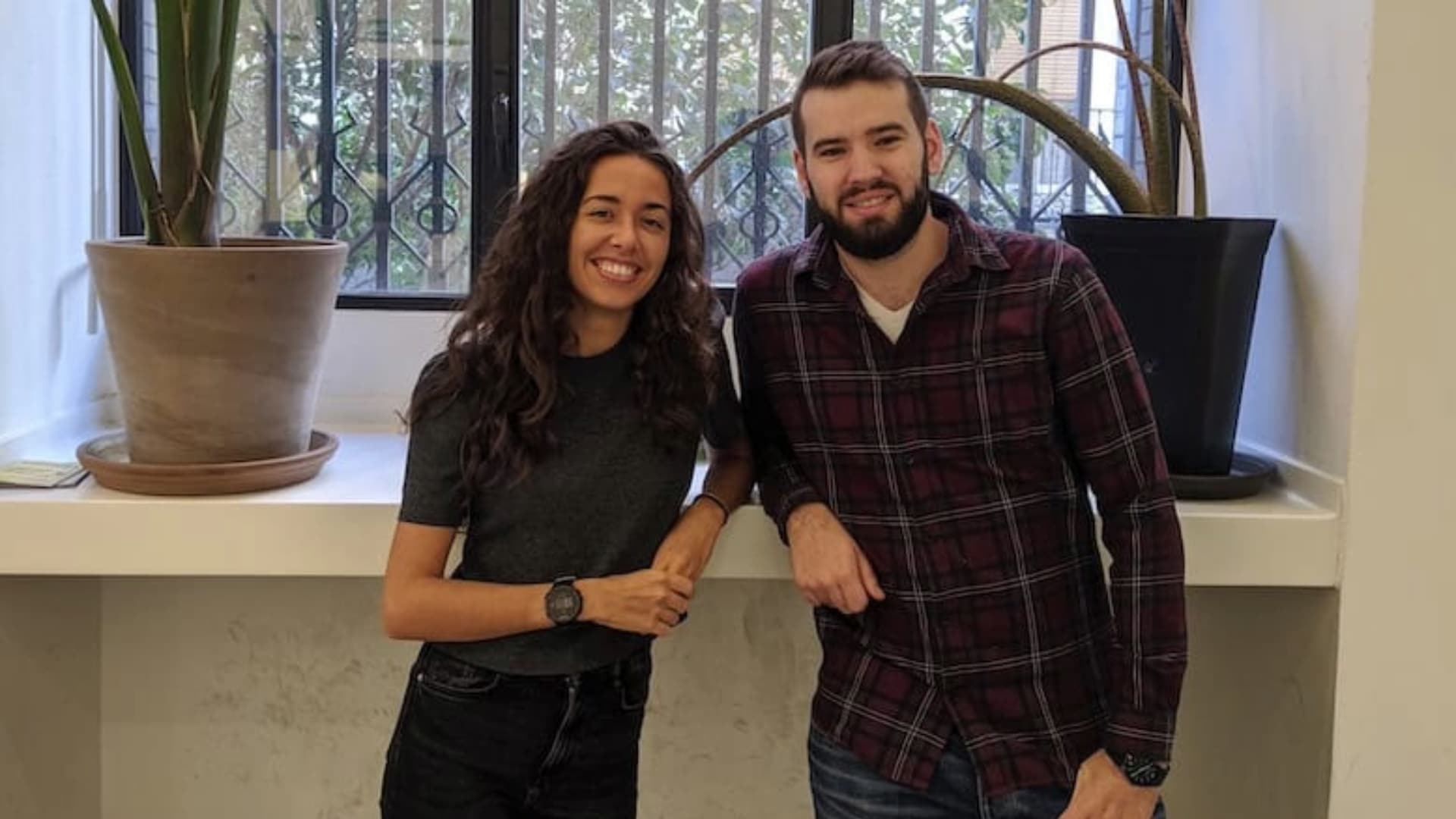 María González y Marcos Rubio, fundadores de Tucuvi