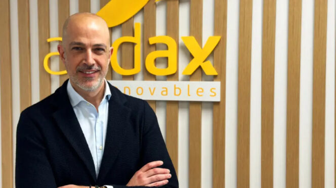 Óscar Santos, director general de Audax Renovables