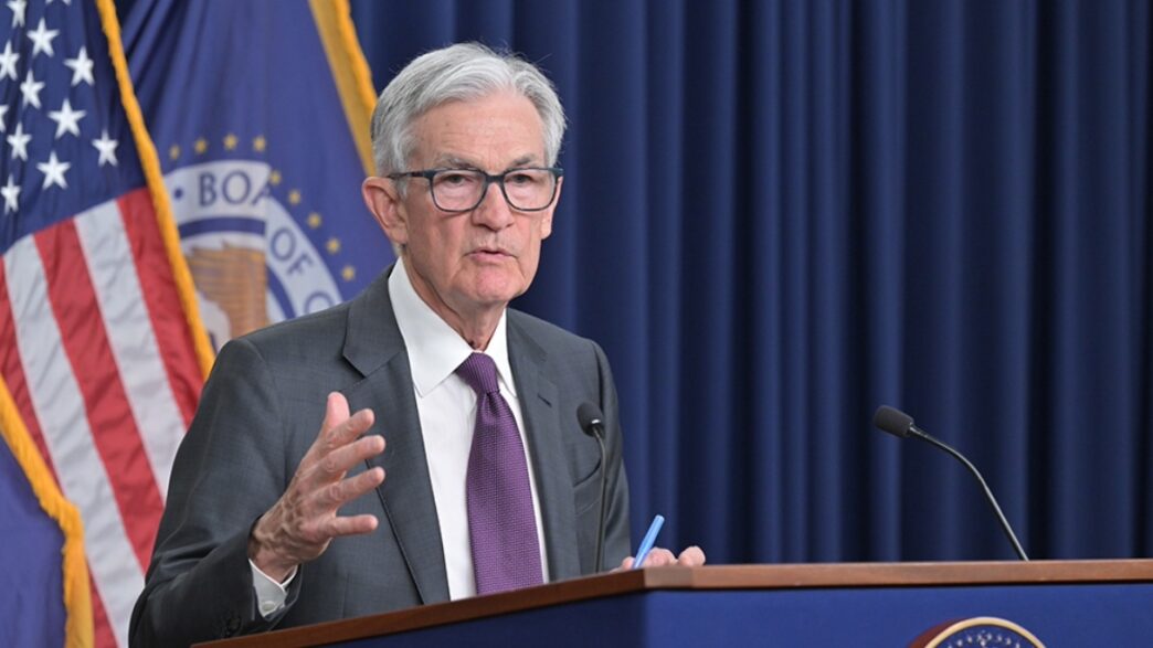 Jerome Powell, presidente de la Fed