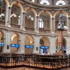 Interior bolsa de Madrid