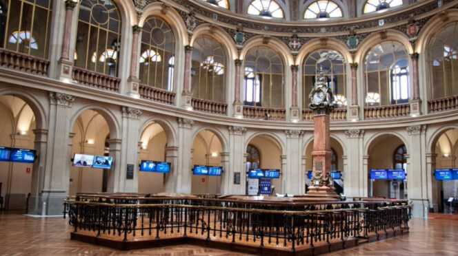 Interior bolsa de Madrid