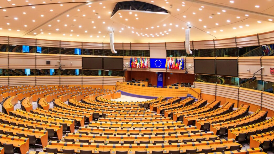 Interior del Parlamento Europeo