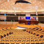 Interior del Parlamento Europeo