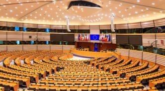 Interior del Parlamento Europeo :: Olha Solodenko / Shutterstock.com