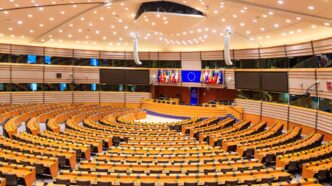 Interior del Parlamento Europeo