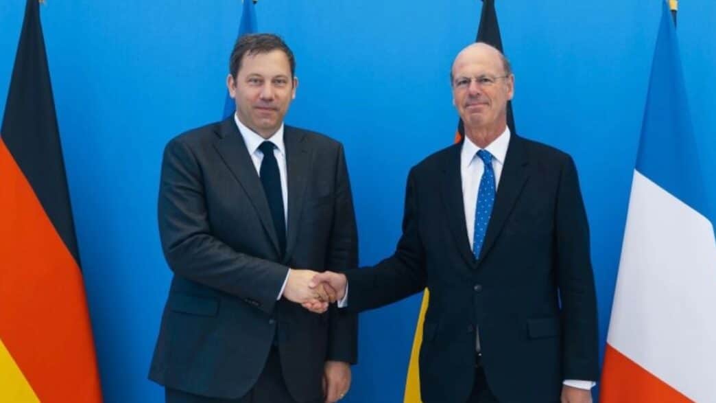 Lars Klingbeil y Éric Lombard, ministros de Finanzas alemán y francés :: Linkedin