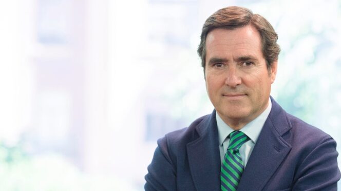 Antonio Garamendi, presidente de la CEOE
