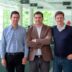 David Barroso (actual CEO), Dan Brett (antiguo CSO) y Fernando Branquehais (Head of Development)