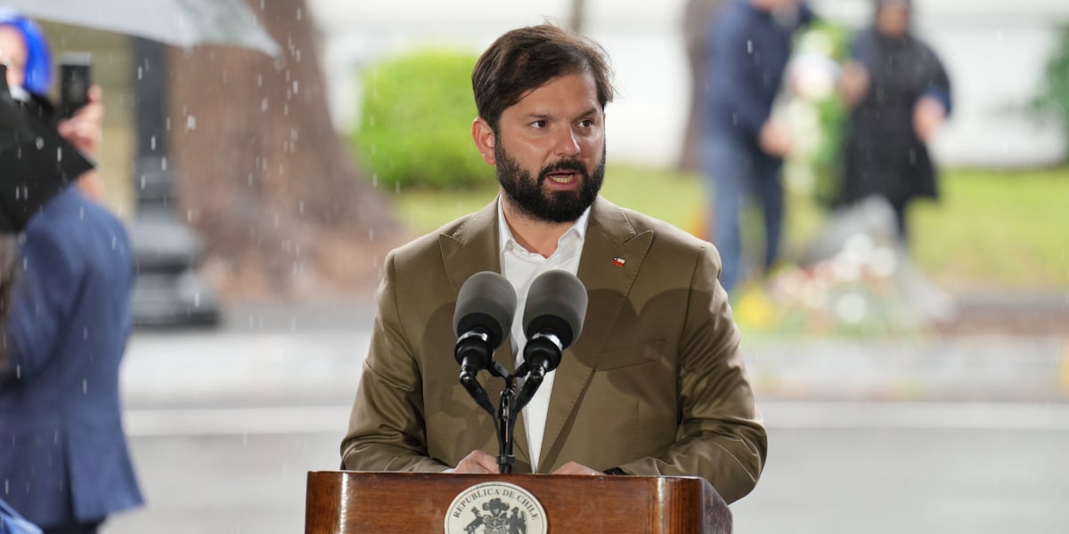 Gabriel Boric, presidente de Chile