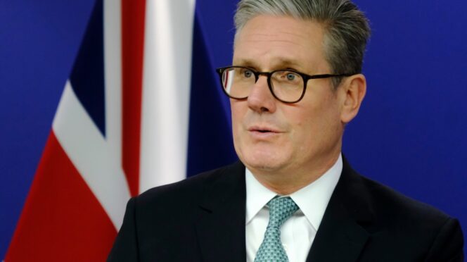 Keir Starmer, primer ministro británico.
