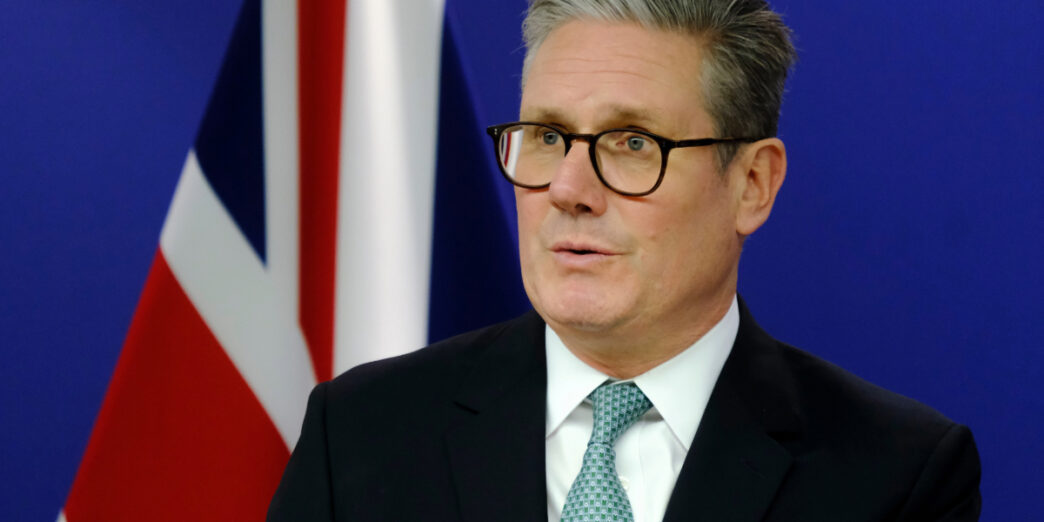El primer ministro británico, Keir Starmer.