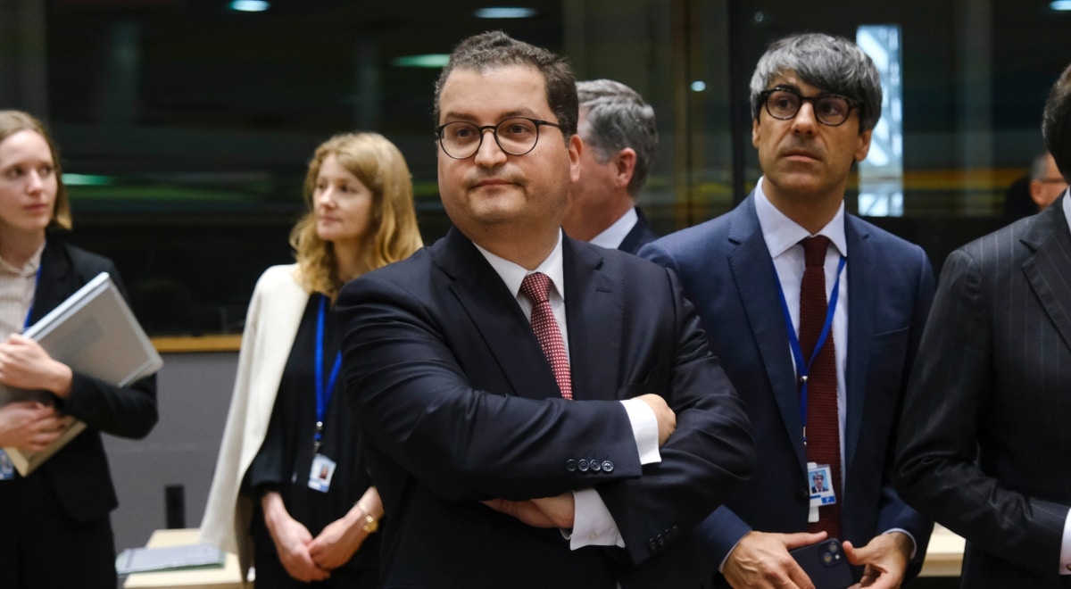 Joaquim Miranda Sarmento, ministro de Hacienda de Portugal :: Alexandros Michailidis / Shutterstock.com