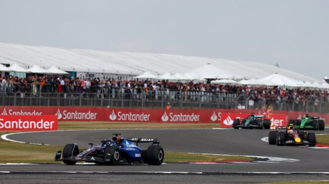 Imagen de una de las carreras de F1 :: Banco Santander