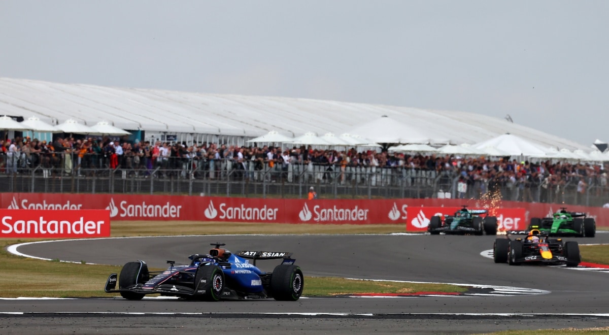 Imagen de una de las carreras de F1 :: Banco Santander