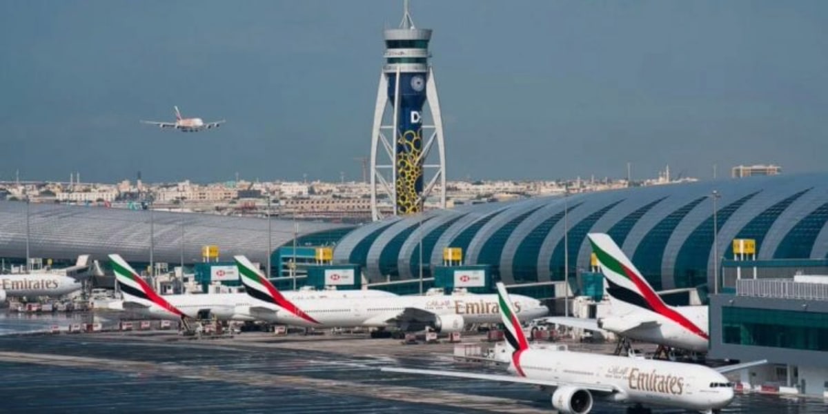 El aeropuerto internacional de Dubái