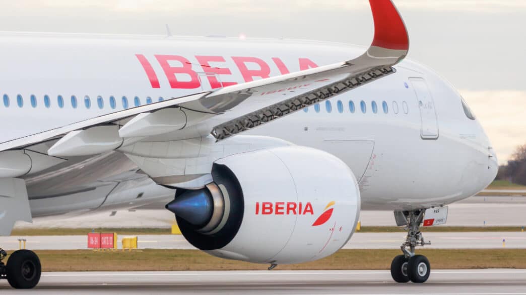 Avión de Iberia
