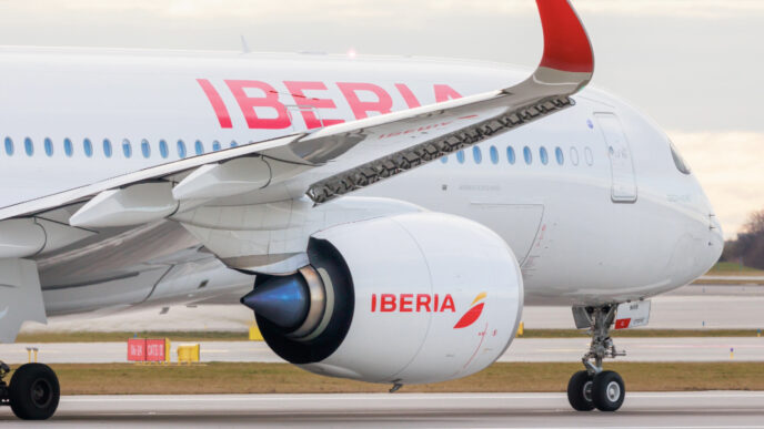 Avión de Iberia