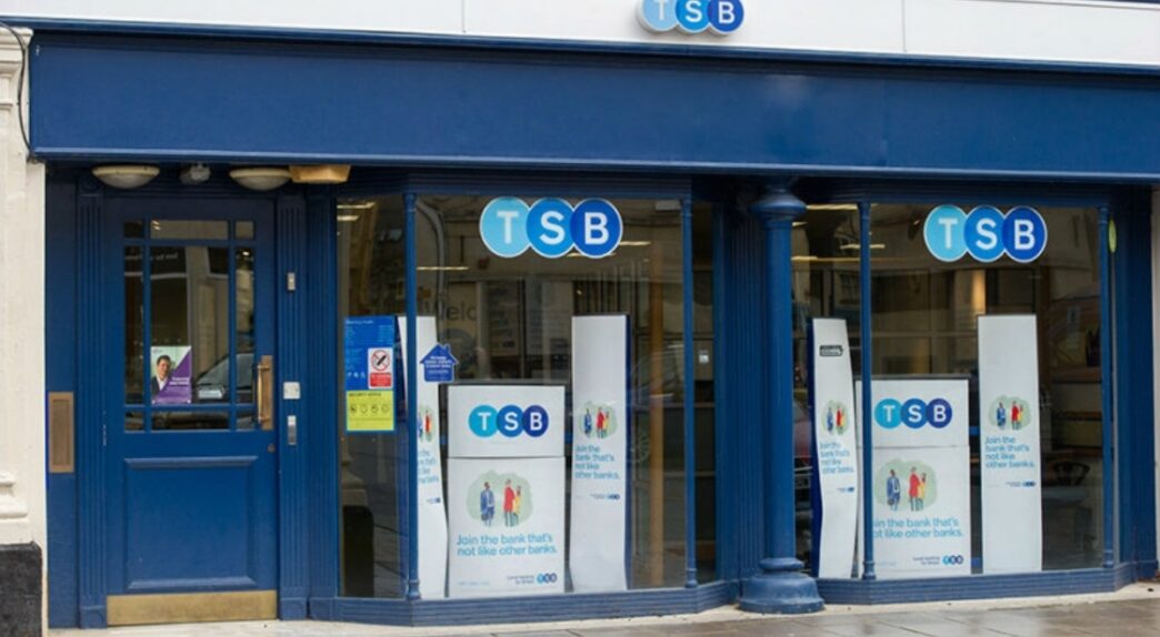 Oficina de TSB en Reino Unido