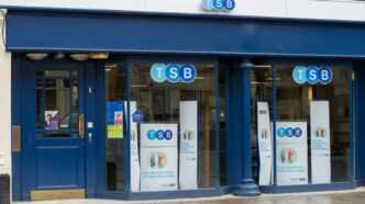 Oficina de TSB en Reino Unido
